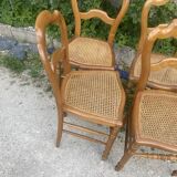 wooden chairs