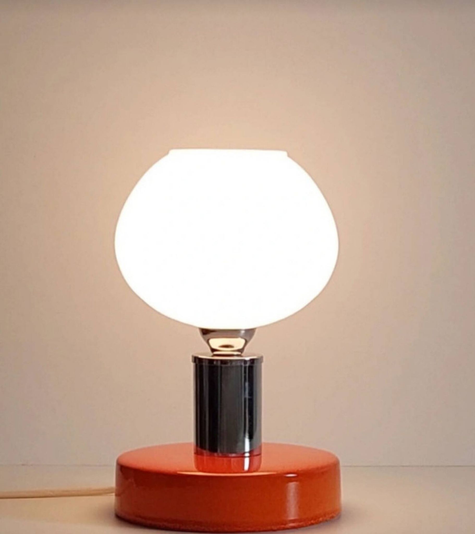 Lampe vintage space age