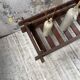 Small modernist oak planter from the 1950s