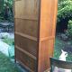 School vintage 1950 in blond oak wardrobe