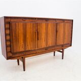 Rosewood highboard, Denmark, 1960s