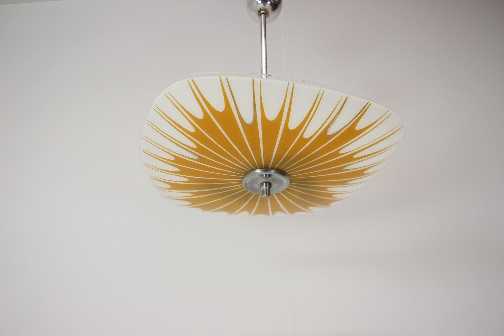 Glass Pendant by Napako, 1960's