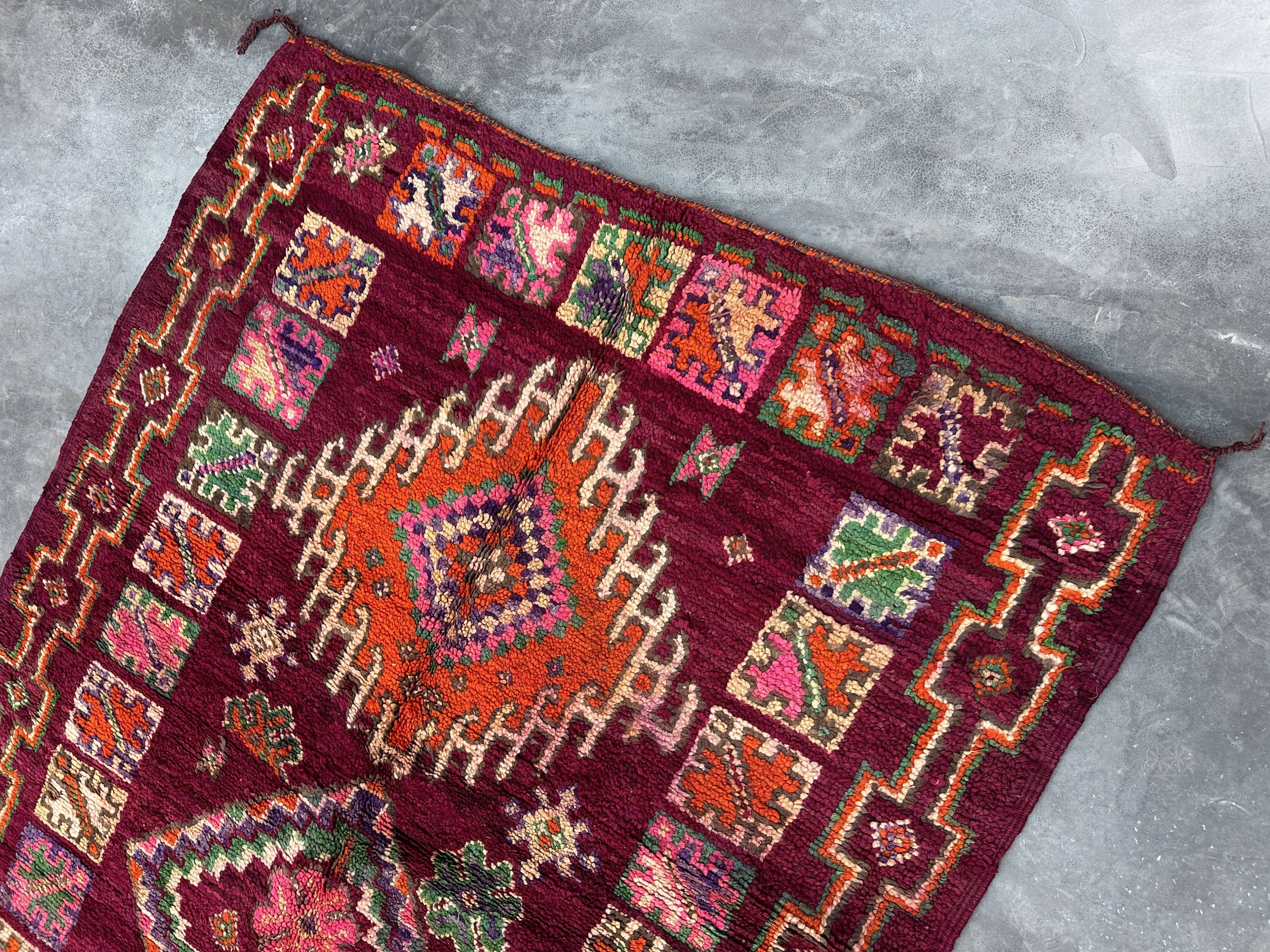 Moroccan carpet - 167 x 333 cm