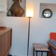 Arlus opaline floor lamp 50s