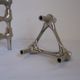 Set Of 5 , 1970s " Bmf " Modular Candle Holders Designed By Fritz Nagel & Ceasar Stoffi
