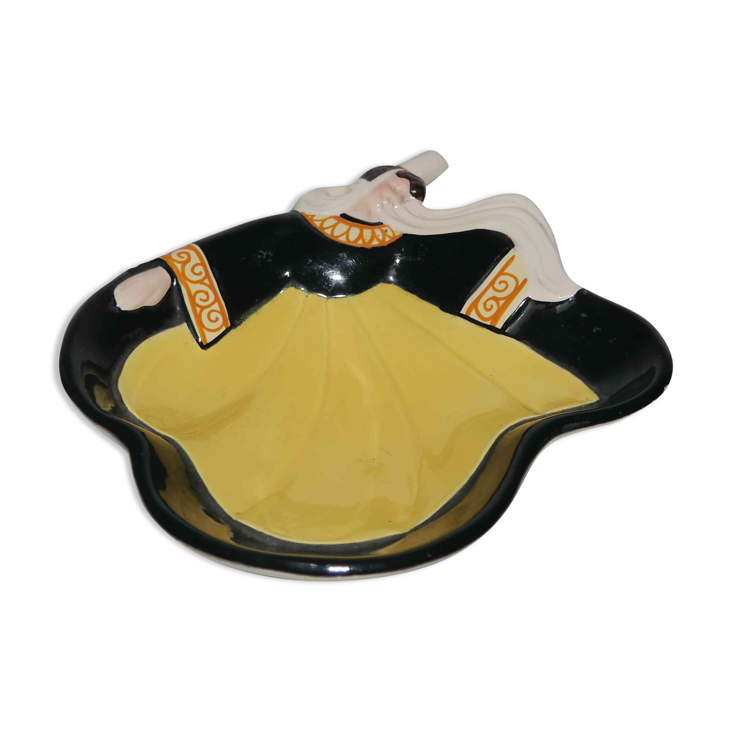 Trinket bowl or old ceramic ashtray Breiz France