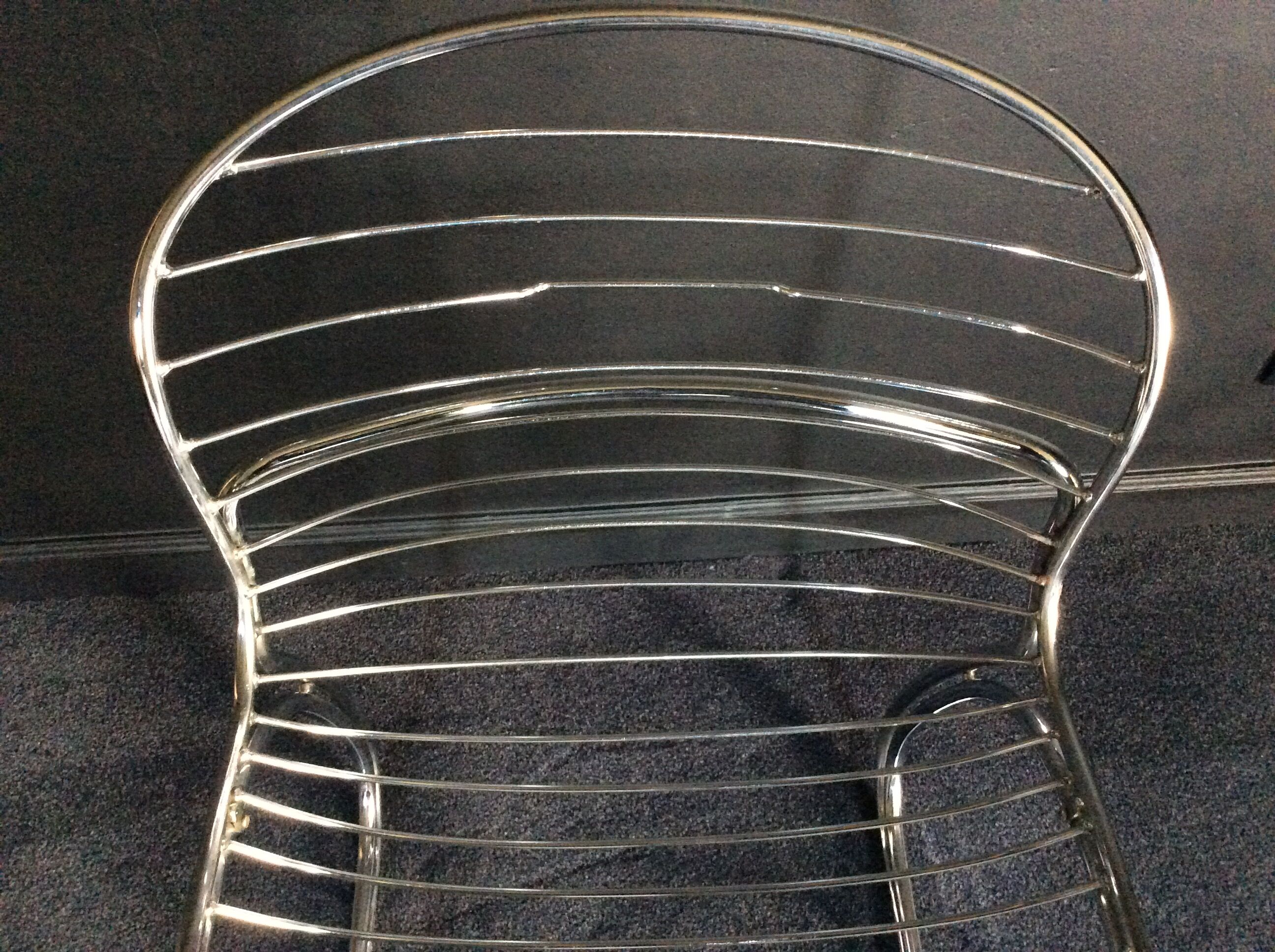 Chair in chromed metal 70´