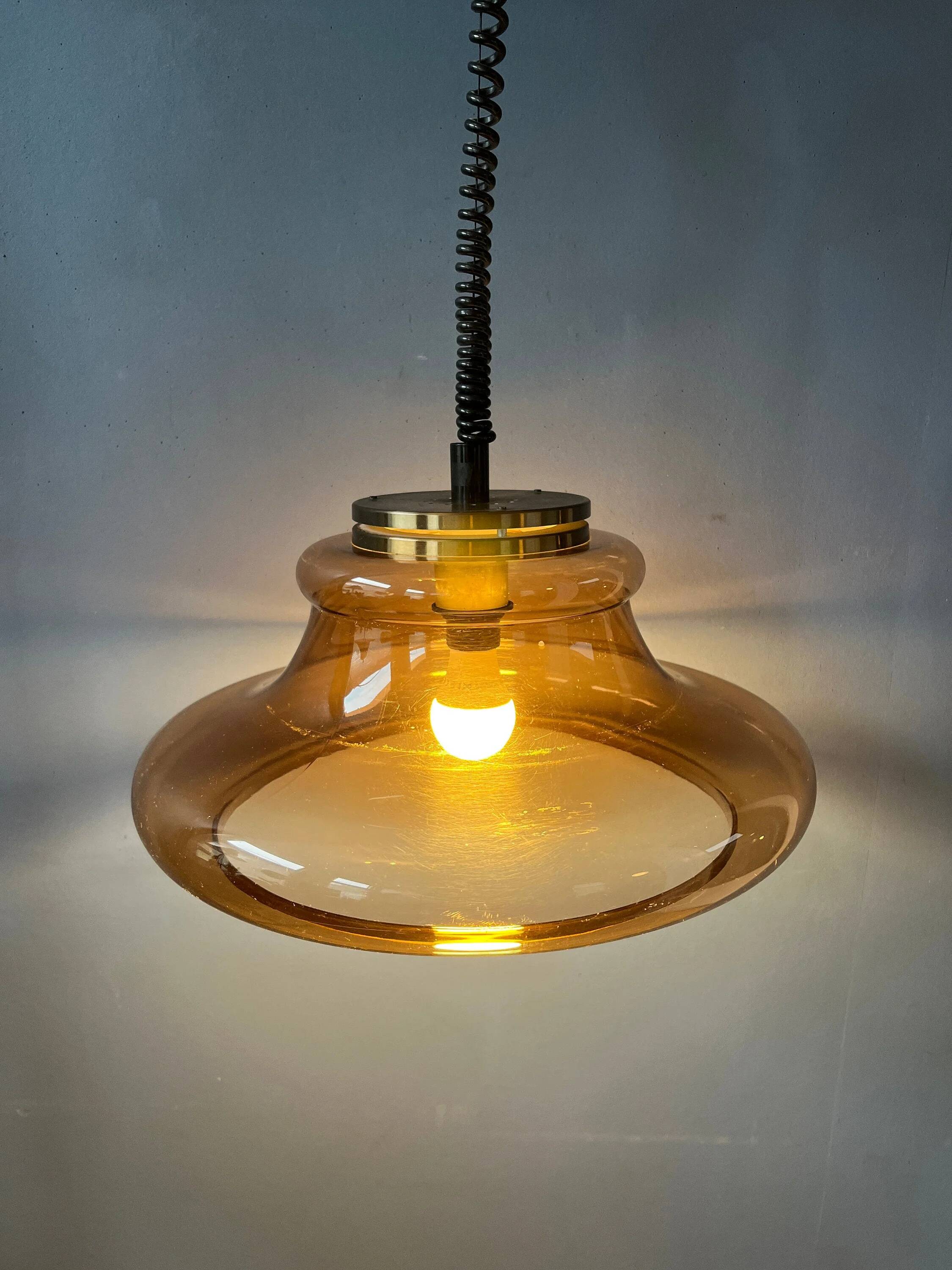 Suspension Space Age by Herda / vintage mid-century ceiling lamp