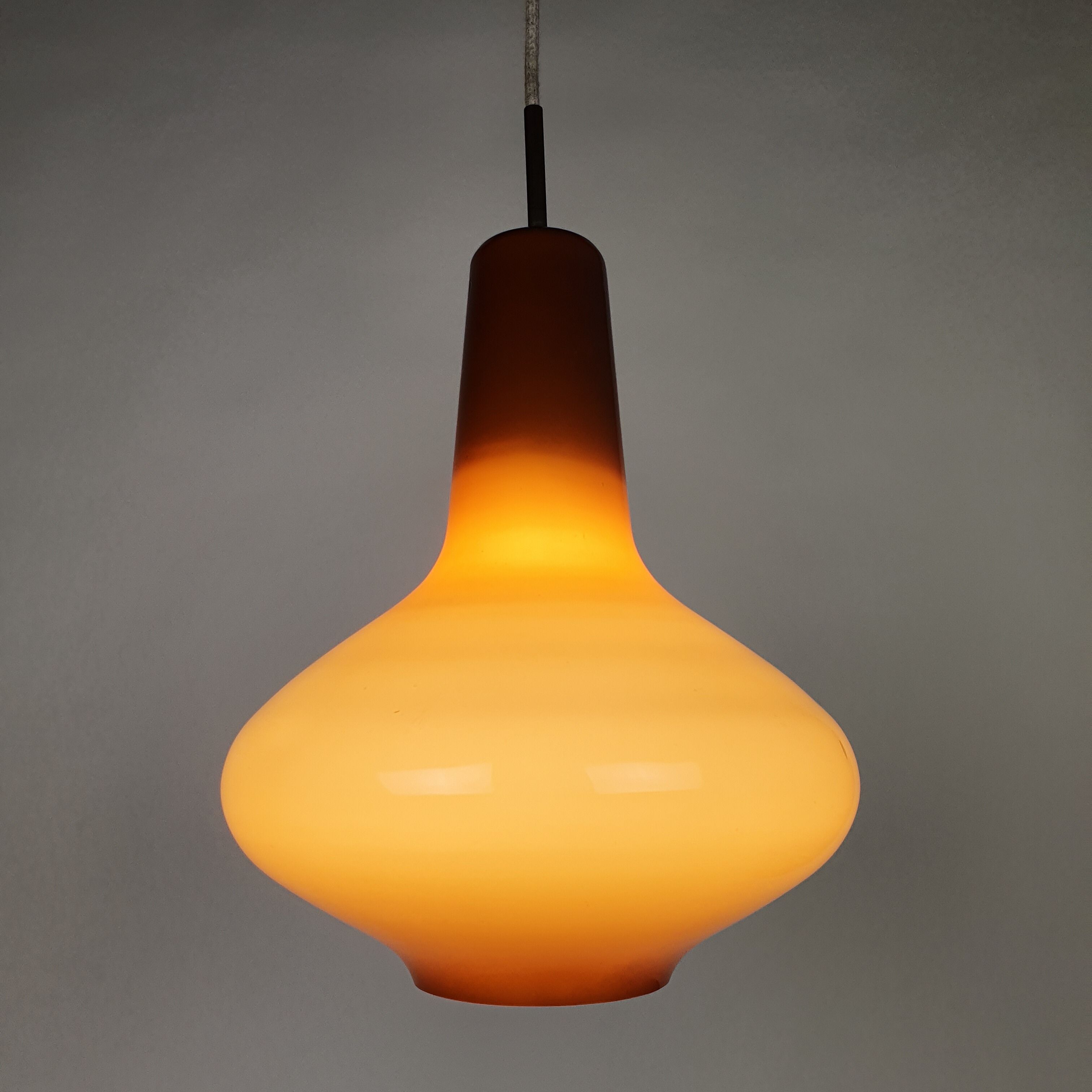 Hanging lamp by Massimo Vignelli ed. Venini, 1950s