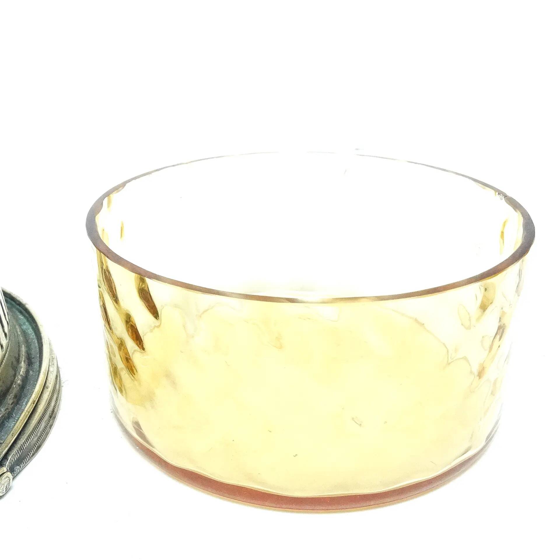 Eclectic sugar bowl, silver-plated brass, Germany, early 20th century
