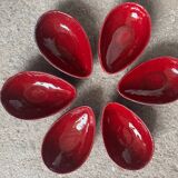 Ramequins en faïence de Charolles, années 70