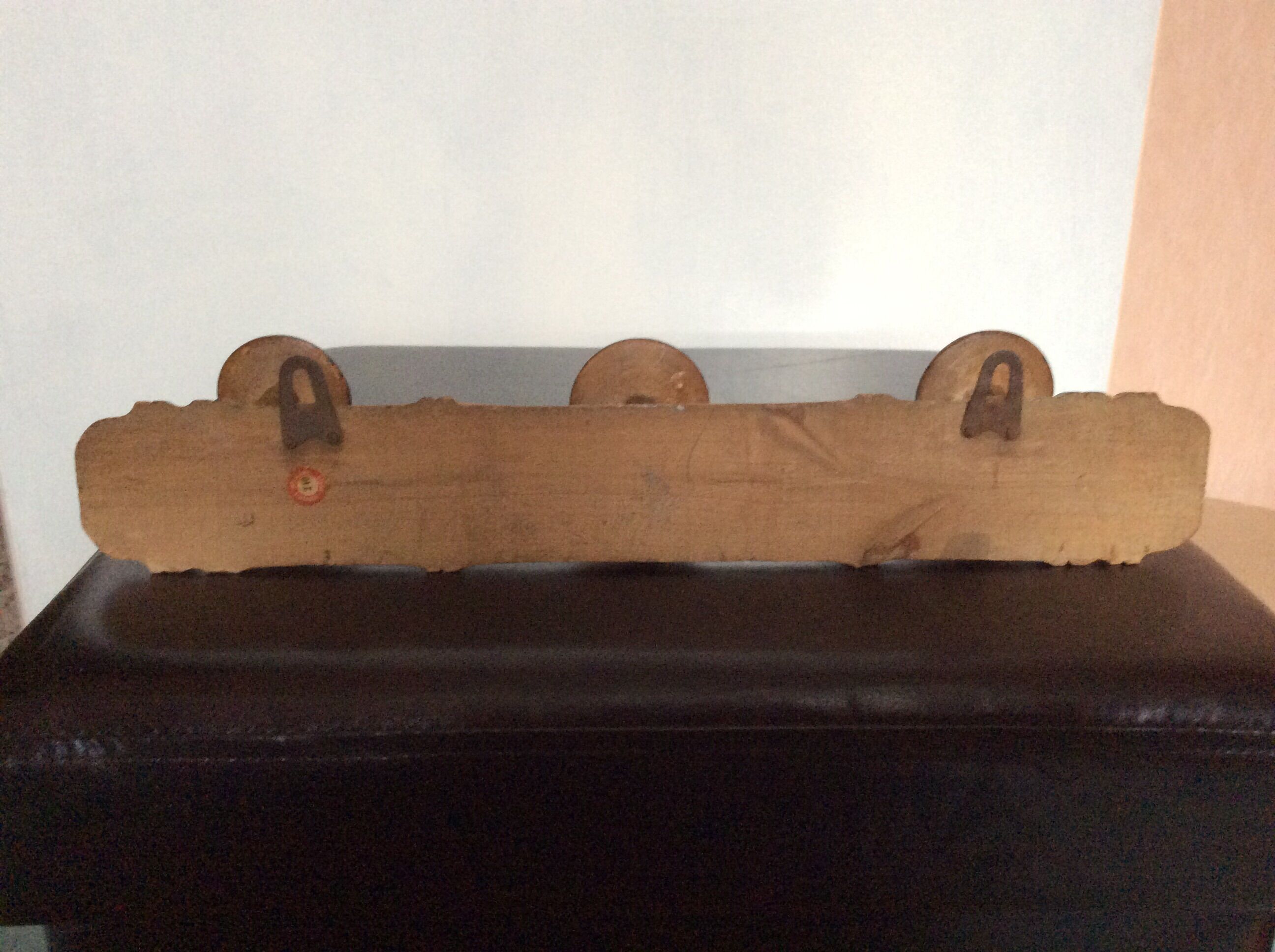 Patère en bois