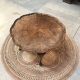 Round coffee table