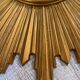 Large sun mirror from the 50s/60s