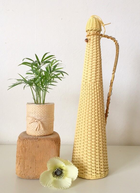 Yellow scoubidou bottle 50/60