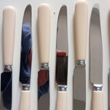 12 couteaux de service lame inox