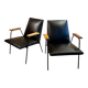 Paire de fauteuils « Robert » par Pierre Guariche pour Meurop 1962