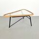 Vintage Rattan Coffee Table attributed to Dirk Van Sliedregt for Rohé Noordwolde, 1960s