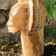 Stone sculpture - African head - Gabon
