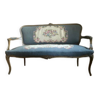 Louis XV style bench