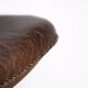 Vintage Mid-Century Danish Modern Leather Adjustable Easy Chair and Ottoman