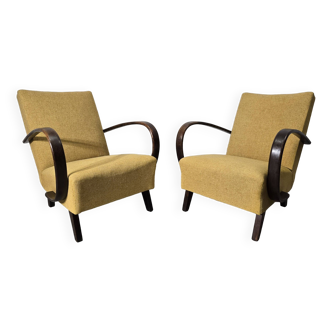 Armchairs by Jindrich Halabala, 1940s