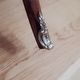 Pedestal table or harness in rosewood marquetry Louis XV style
