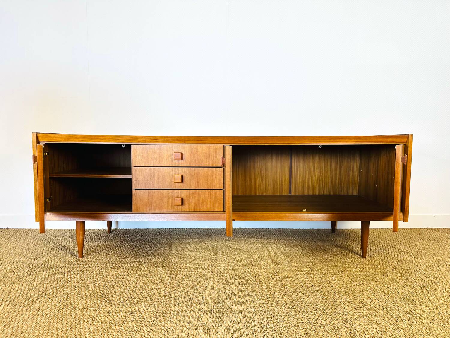 Scandinavian teak sideboard from the 1960s.