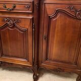 Louis XV low sideboard marble top