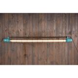 Industrial refurbished cage blue lamp