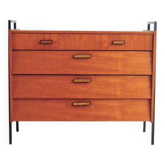 vintage 50s shoe cabinet