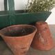 2 old resset pots used in gemming