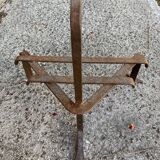 Brutalist ashtray wrought iron