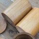 6 pots à épices en bois.