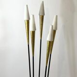 Vintage 5-branched floor lamp