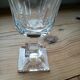 Sevred crystal glasses