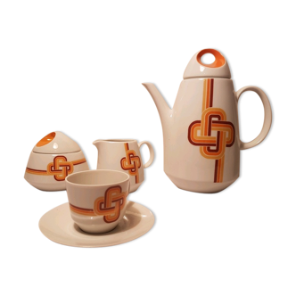 Service à café vintage 70s Bareuther