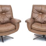 Salon De Sede DS 31 en cuir, 1960