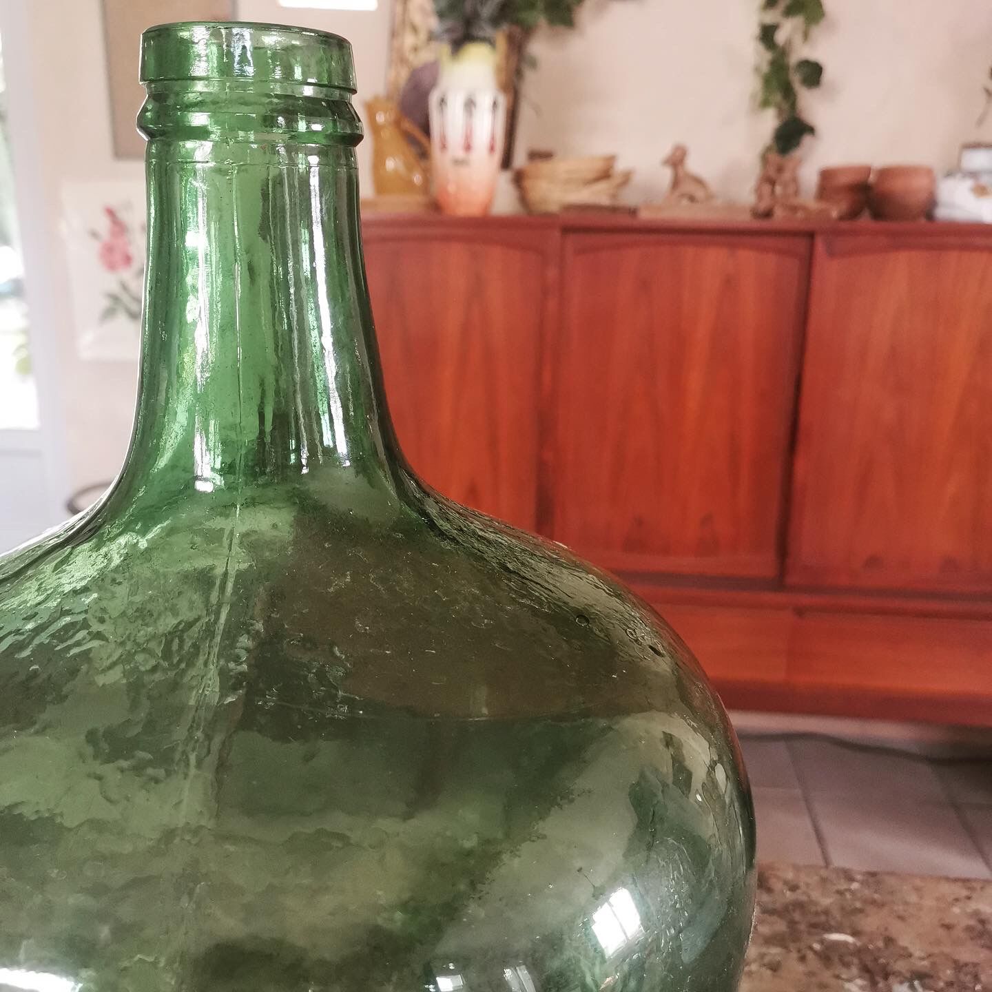Green demijohn
