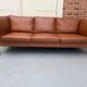 Scandinavian leather sofa