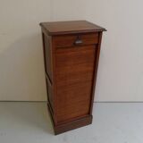 Antique filing cabinet with roller shutter
