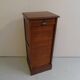 Antique filing cabinet with roller shutter