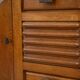 Oak and wrought iron sideboard signed by Charles Dudouyt, 1940s.
