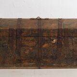 Antique chest with green patina (c.1900)