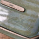 Set of 4 cups and 1 signed brutalist tray.