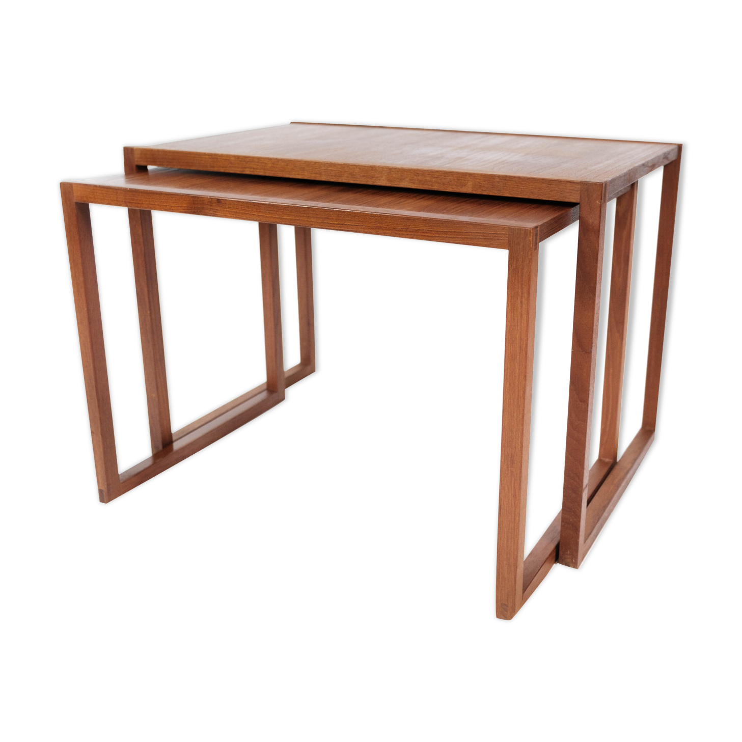 Table gigogne en teck de design danois des années 1960