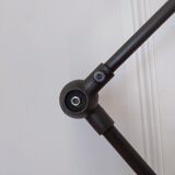 Articulated desk lamp vintage clamp vice