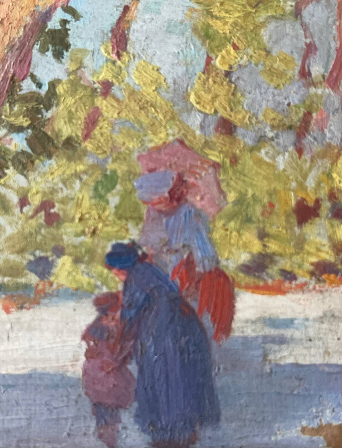 Oil painting by Hyacinthe Royet (1862-1926).