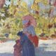 Oil painting by Hyacinthe Royet (1862-1926).