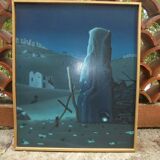 oil on canvas Jean Savi Leojac